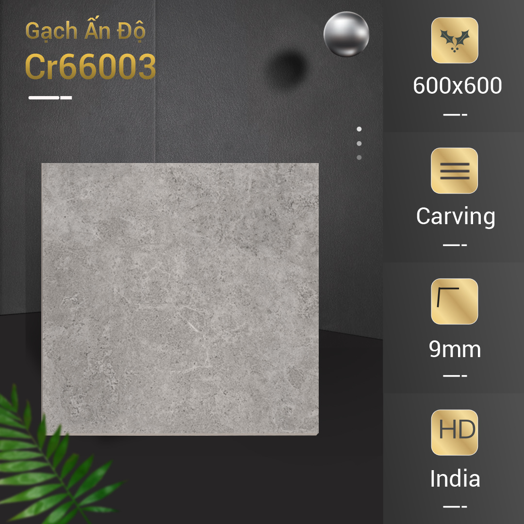 Gạch Azone 600x600 EMBER GRIS CR66003