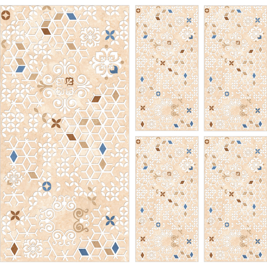 GẠCH ẤN ĐỘ 600X1200 SEBETTA DECORE AZ-M62050