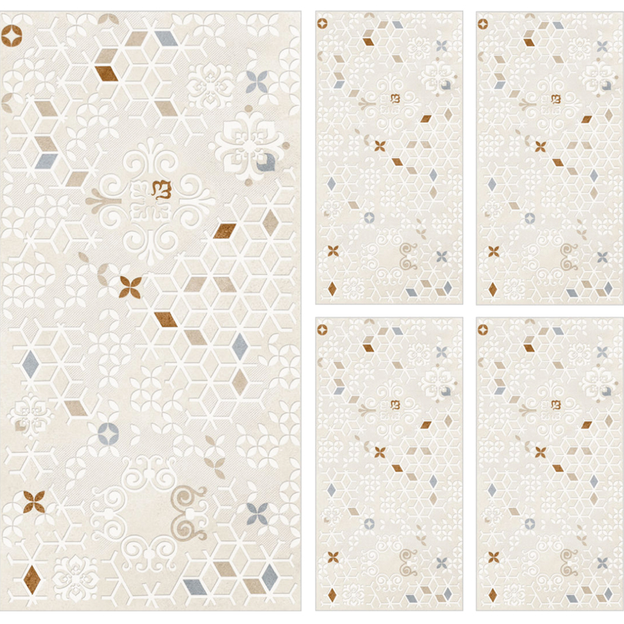 GẠCH ẤN ĐỘ 600X1200 ORANMENT DECOR AZ-M62031